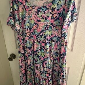 Lilly Pulitzer Vibrant Floral Dress